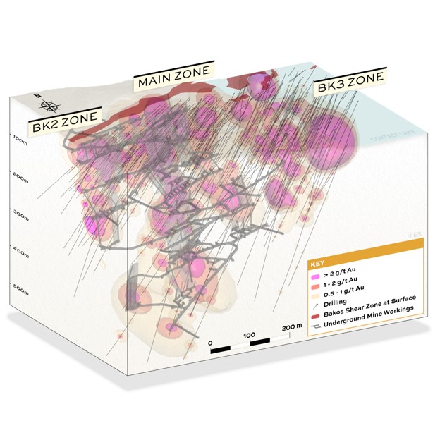 Contact Lake Gold Deposit Map #3